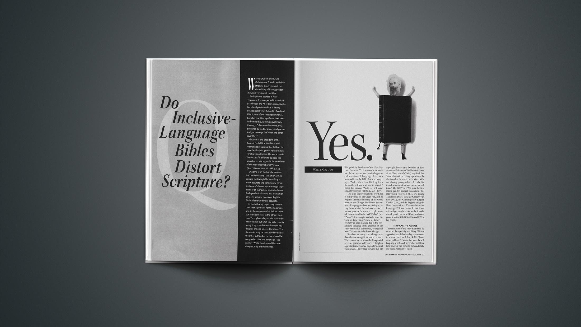 Do Inclusive Language Bibles Distort Scripture Part 3 Of 4 Christianity Today