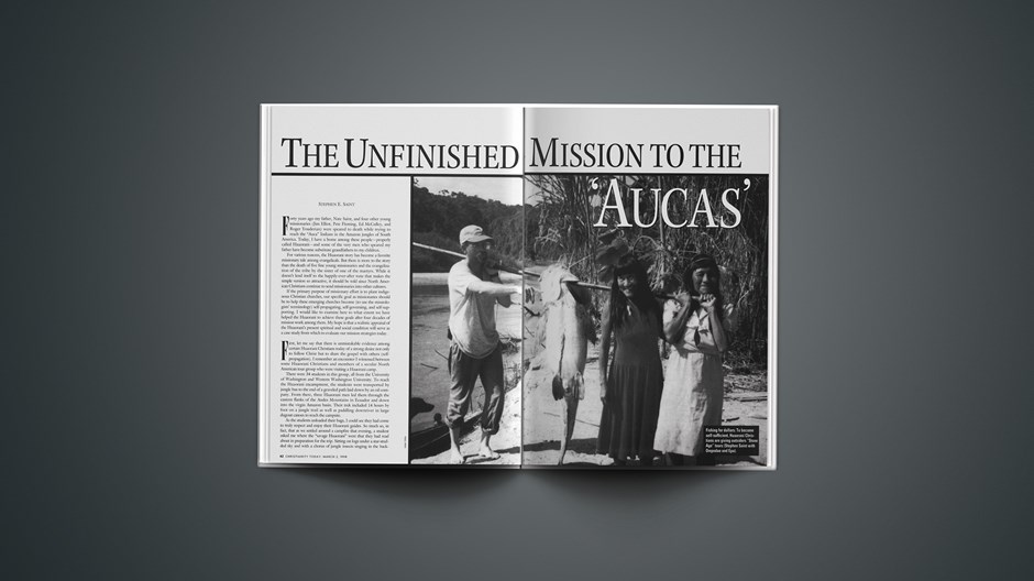 The Unfinished Mission to the 'Aucas'