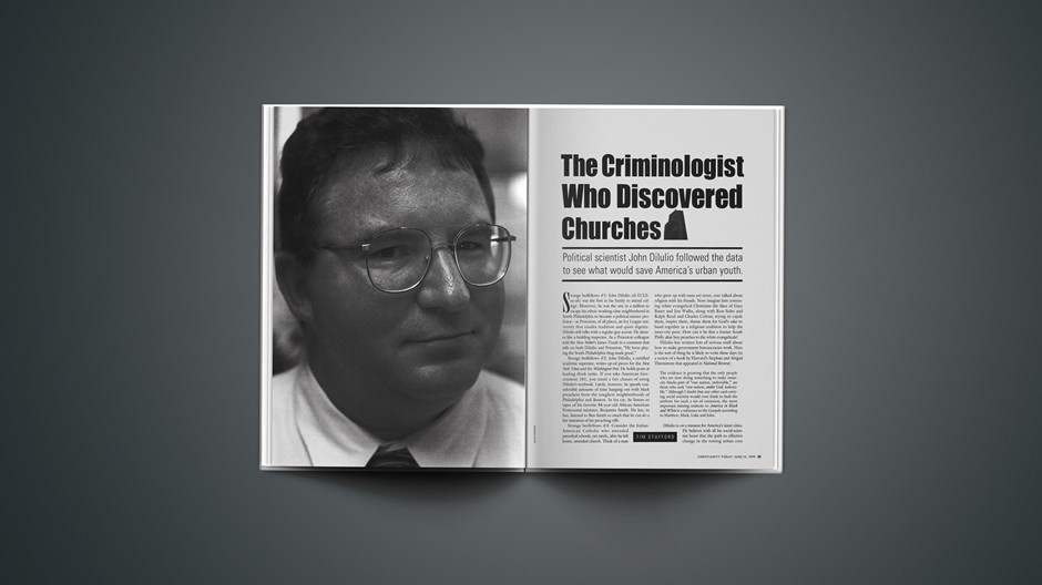 The Criminologist Who Discovered Churches