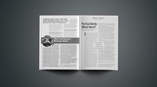 Partial Birth: What Next? Partial Birth: What Next?