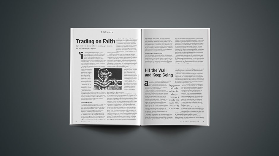 Trading on Faith in China