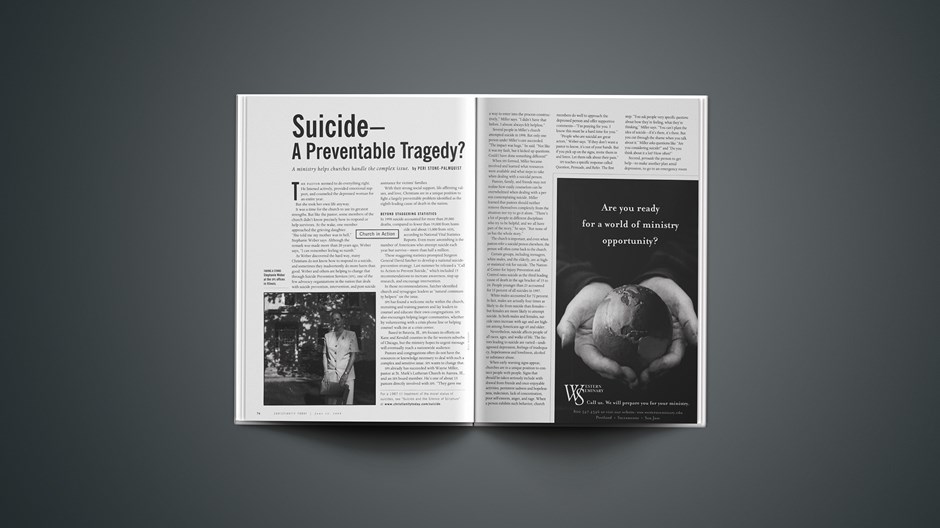 Suicide—A Preventable Tragedy?