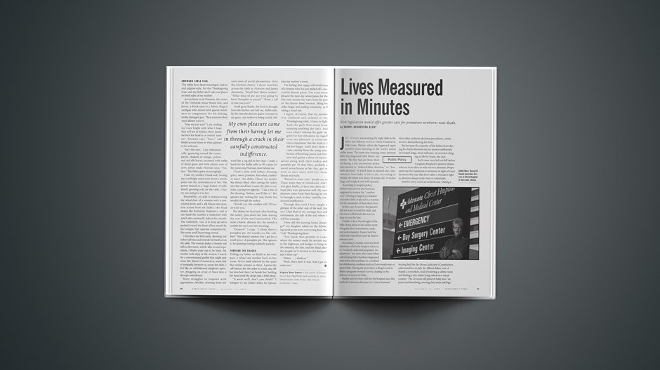 Lives Measured in Minutes