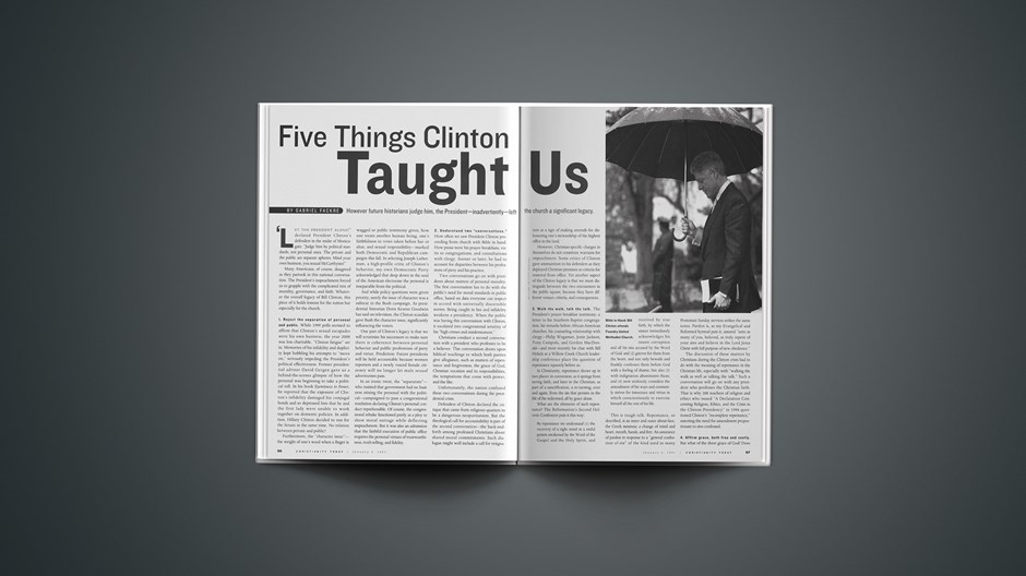 Five Things Clinton Taught Us