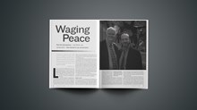 Waging Peace Waging Peace