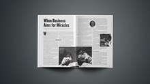 When Business Aims for Miracles When Business Aims for Miracles