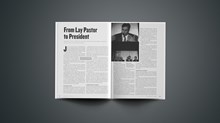 From Lay Pastor to President From Lay Pastor to President