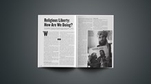 Religious Liberty: How Are We Doing? Religious Liberty: How Are We Doing?