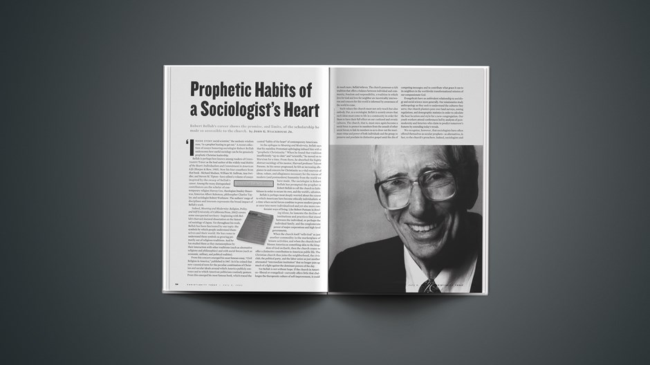 Prophetic Habits of a Sociologist's Heart