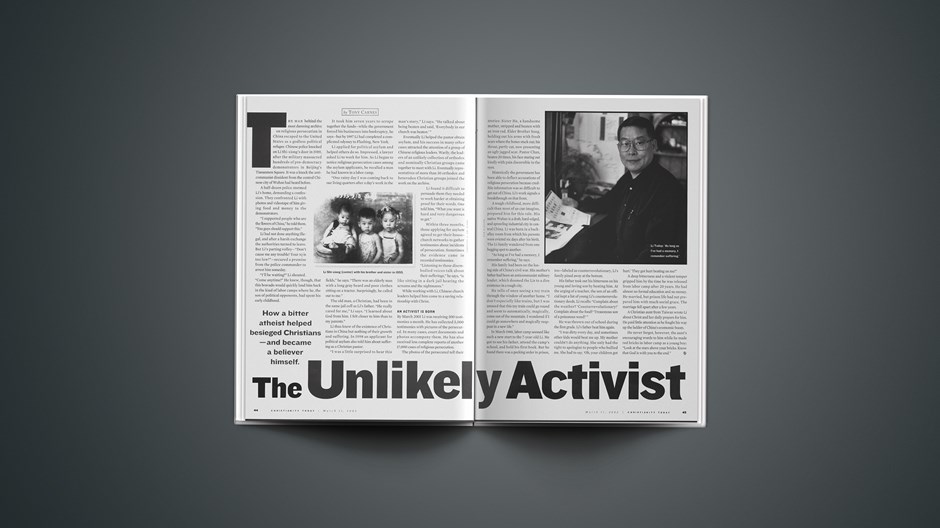 The Unlikely Activist