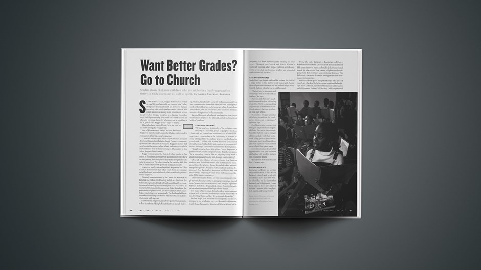 Want Better Grades? Go to Church