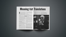 Interview: Eugene Nida on Meaning-full Translations