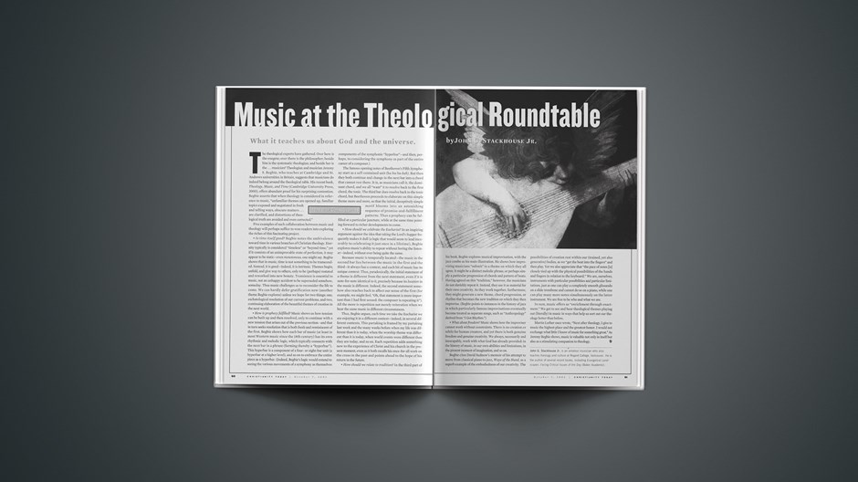 Music at the Theological Roundtable