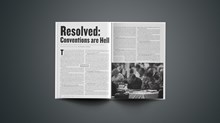 Resolved: Conventions Are Hell Resolved: Conventions Are Hell