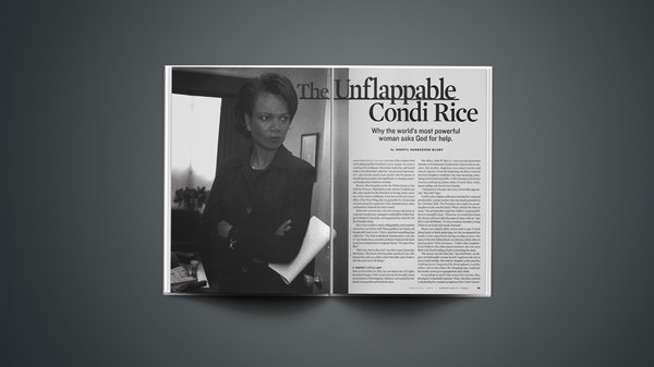 bush and condoleezza rice affair