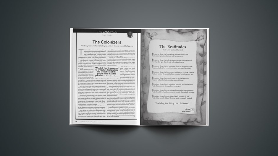 The Colonizers Christianity Today