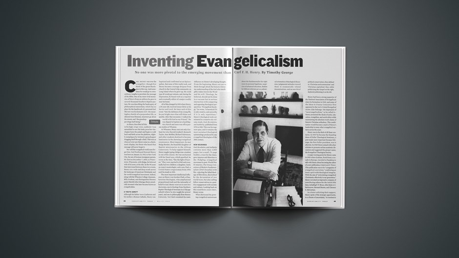 How the Late Carl Henry Helped Invent Evangelicalism