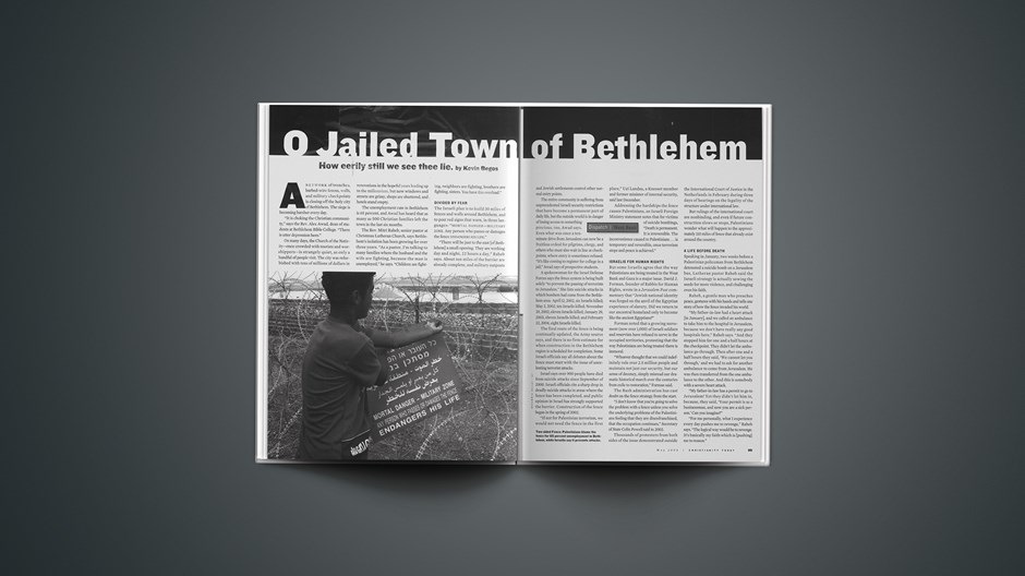 O Jailed Town of Bethlehem