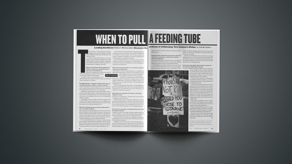 When to Pull a Feeding Tube