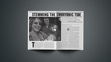 Stemming the Embryonic Tide Stemming the Embryonic Tide