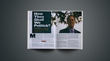 How Then Shall We Politick? How Then Shall We Politick?