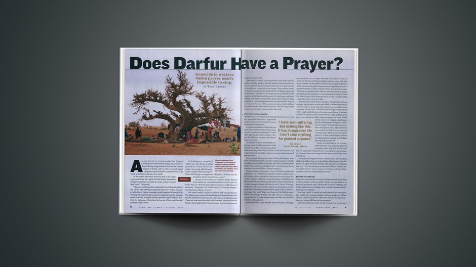 Does Darfur Have a Prayer?