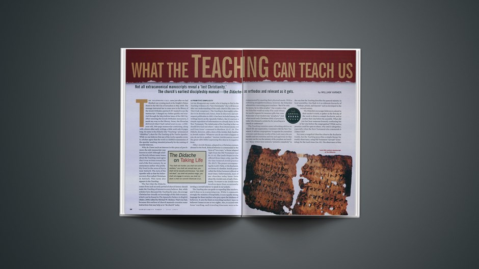 What the <em>Teaching</em> Can Teach Us