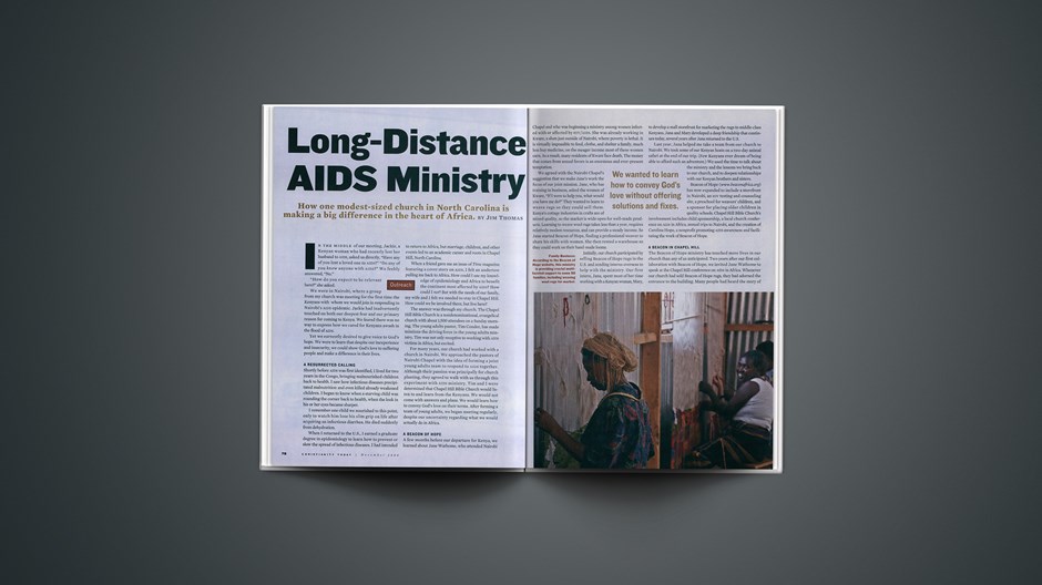 Long-Distance AIDS Ministry