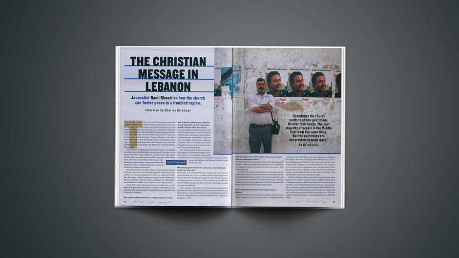 The Christian Message in Lebanon