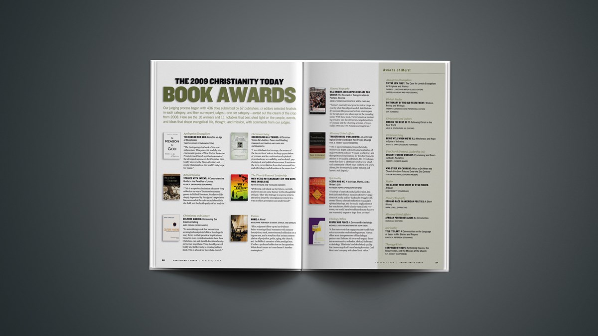 2009 Christianity Today Book Awards Christianity Today