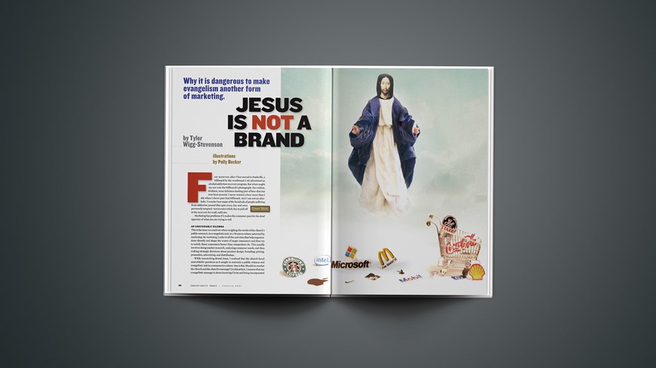 Jesus Is Not a Brand