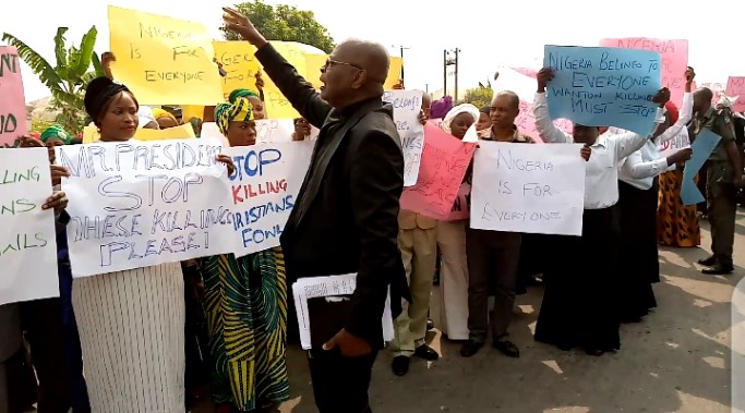 All Across Nigeria, Christians Marched Sunday to Protest P...... | News ...