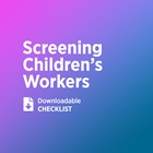 How Well Do We Screen and Train Children's Workers? How Well Do We Screen and Train Children's Workers?