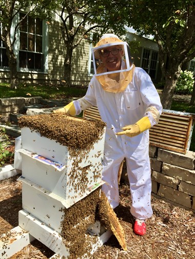 The backyard beekeeper.