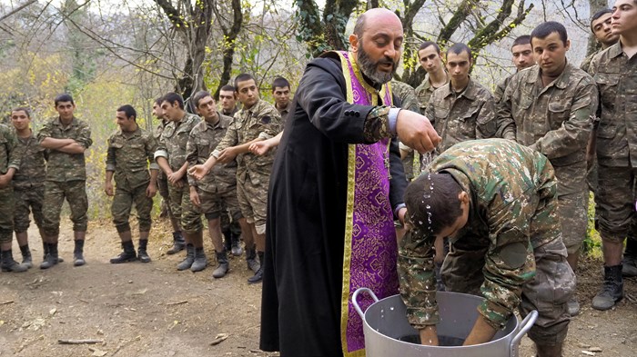 Foxhole Faith in Nagorno-Karabakh Foxhole Faith in Nagorno-Karabakh