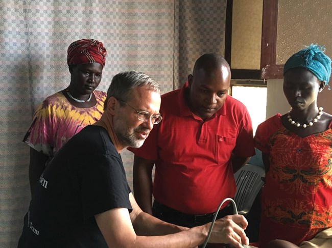 Rob Congdon in South Sudan