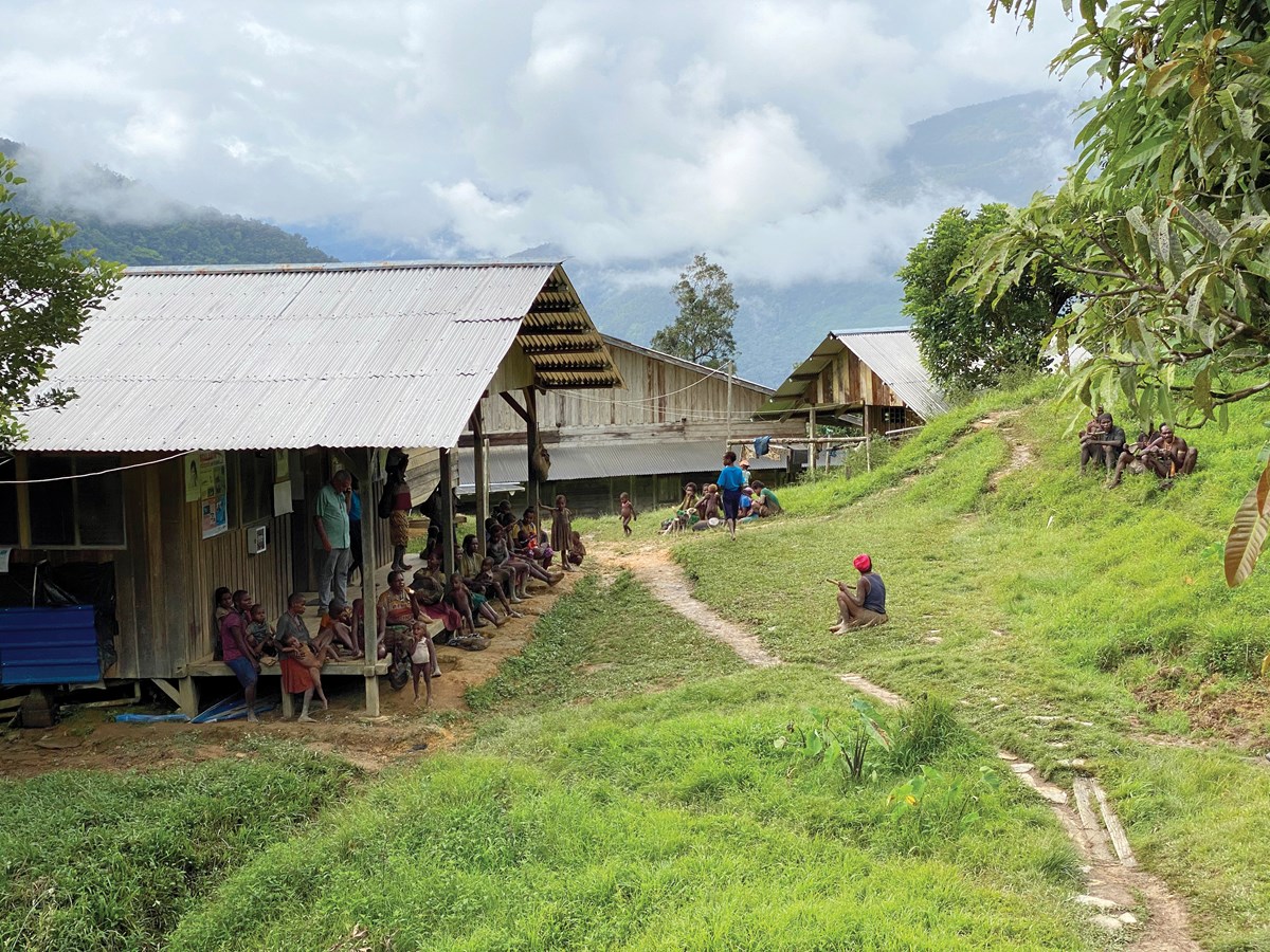 This YPHP clinic in Daboto offers the remote Moi tribe quality health care.