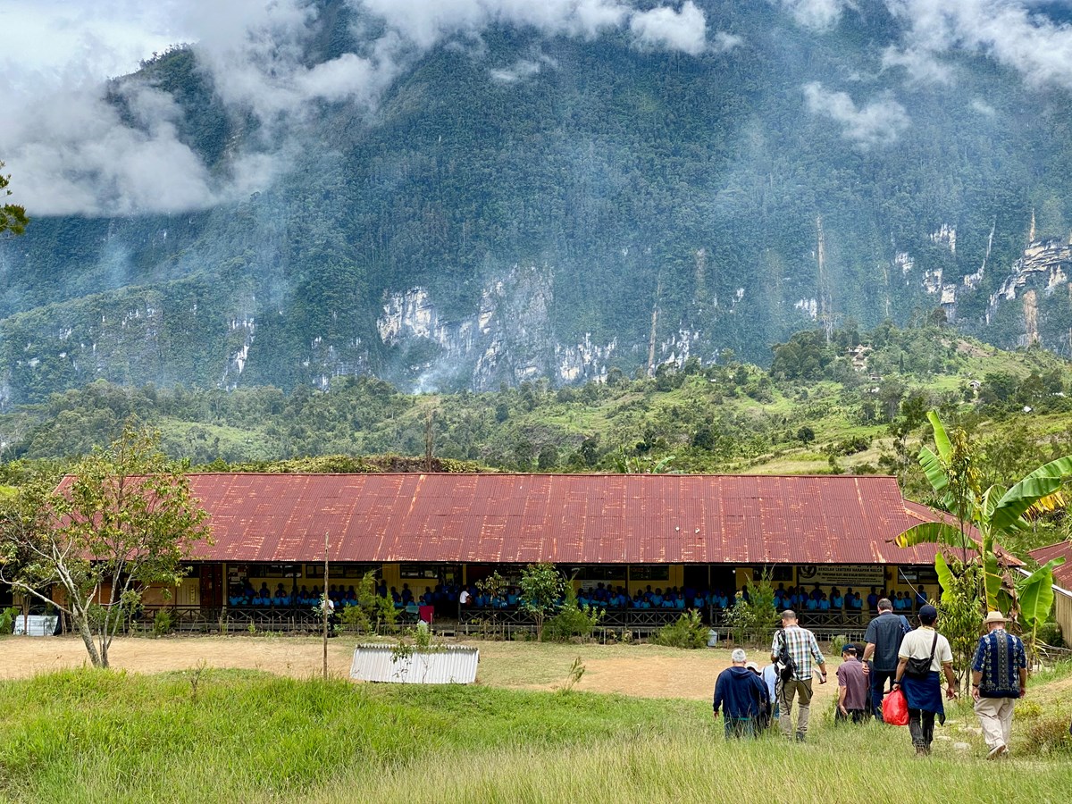 This Hope Lantern school in Nalca serves 110 Mek students.