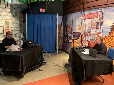 Ed and Dr. John Chestnut live on air. Ed and Dr. John Chestnut live on air.
