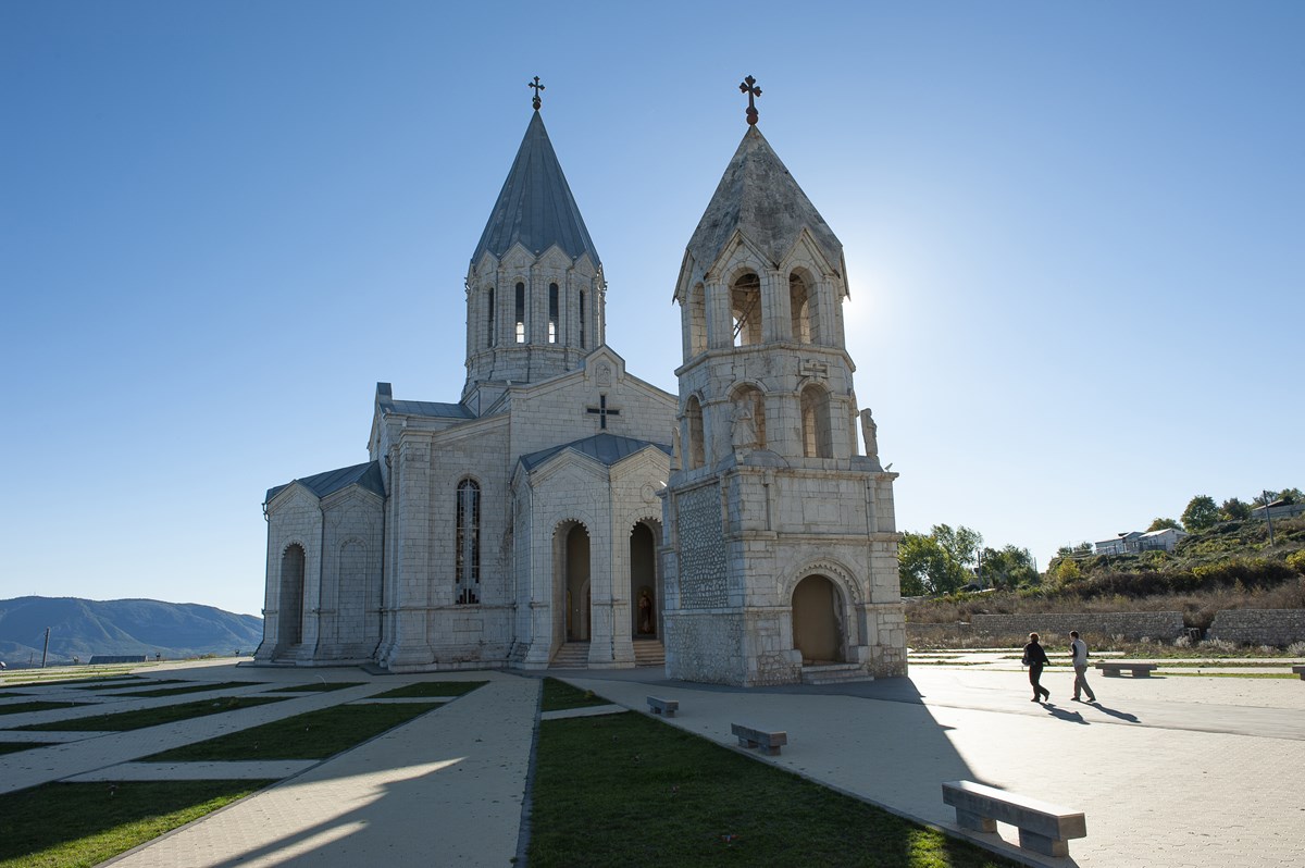 Ghazanchetsots in Nagorno-Karabakh