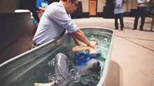 Churches Plunge Ahead with Easter Baptisms