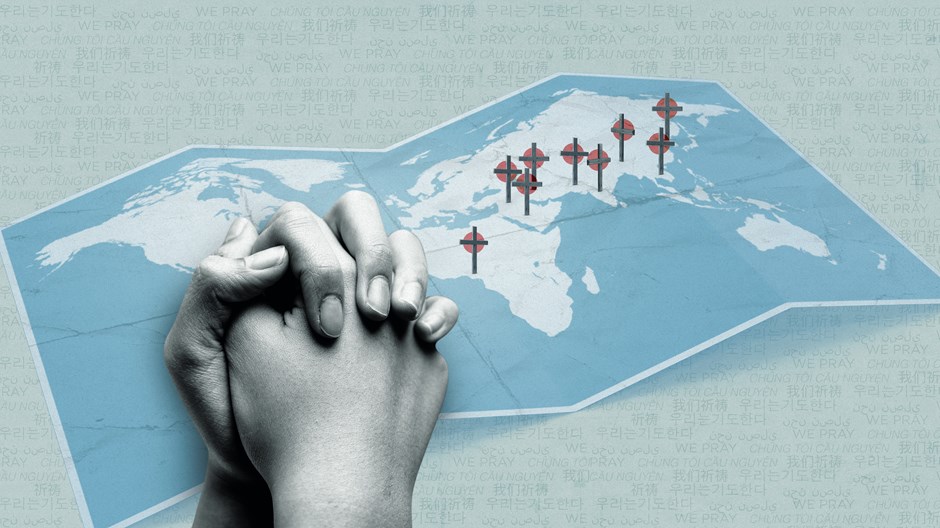 Prières et louanges des pays où il est le plus difficile d'être chrétien