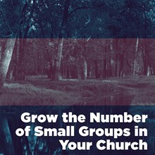 Grow the Number of Small Groups in Your Church Grow the Number of Small Groups in Your Church