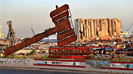 Mired in Crises, Lebanon Marks 1 Year Since Horrific Beirut Blast Mired in Crises, Lebanon Marks 1 Year Since Horrific Beirut Blast