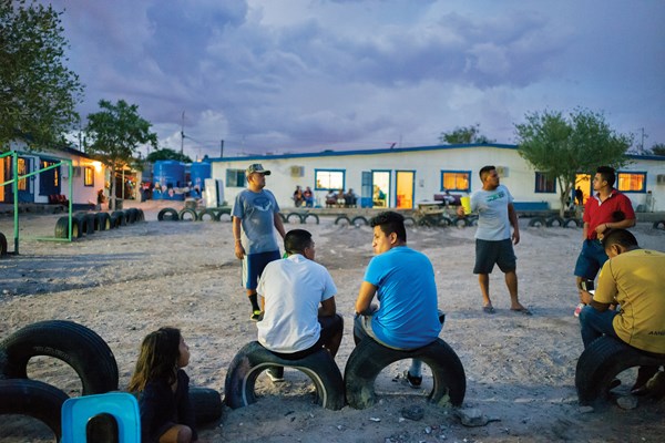 On the outskirts of Juárez’s Anapra neighborhood, the Pan de Vida shelter offers lodging and safety for deportees and asylum seekers awaiting hearings in the US. They are easy prey for local criminals, and some rarely venture outside the protection of the shelter.