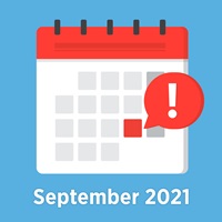 September 2021 Tax Dates PDF