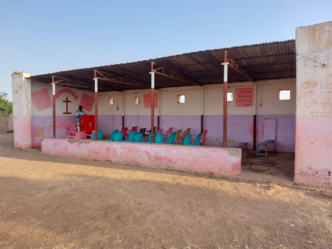 The Tekilat evangelical church in Wad Madani, Sudan