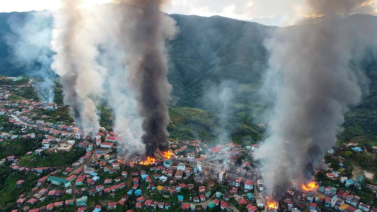 Army Attacks Continue in Myanmar's Most Christian State...... | News & Reporting - Vimarsana News