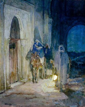 Flight Into Egypt by Henry Ossawa Tanner