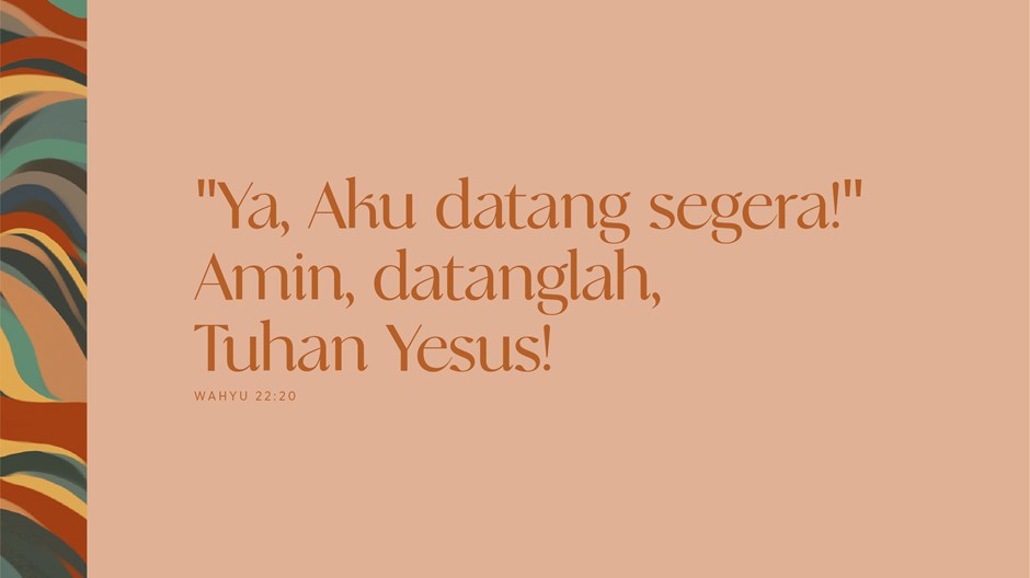 Datanglah, Tuhan Yesus!